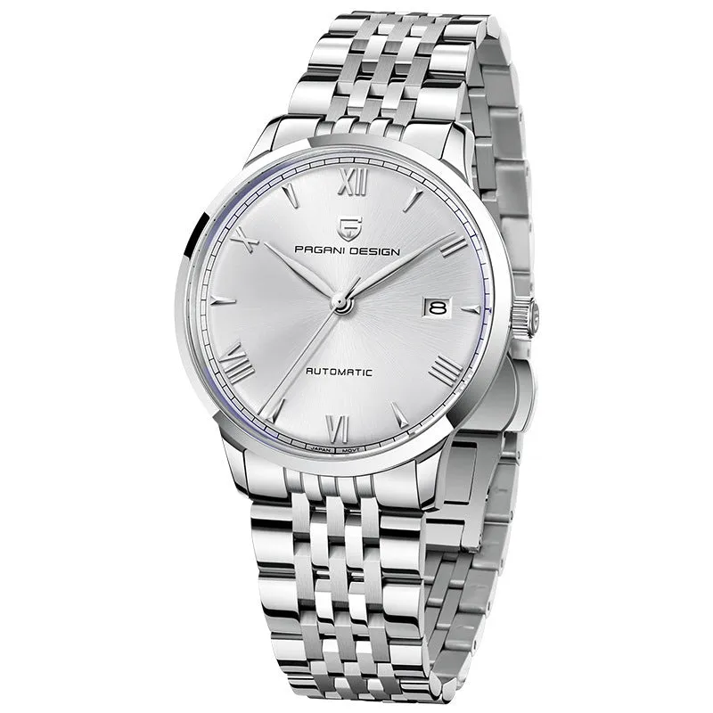 Men's Stainless Steel Automatic Mechanical Watch