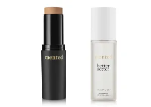 Mented Cosmetics Foundation Stick & Better Setter Setting Spray Bundle - L30 Light Tan with Neutral Undertones