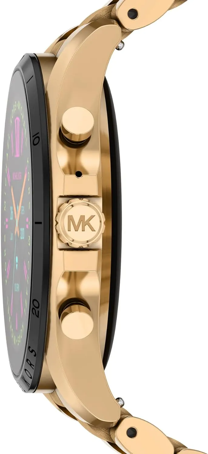 Michael Kors Men's or Women's Gen 6 44mm Touchscreen Smart Watch with Alexa Built-In, Fitness Tracker, Sleep Tracker, GPS, Music Control, Smartphone Notifications (Model: MKT5138V)