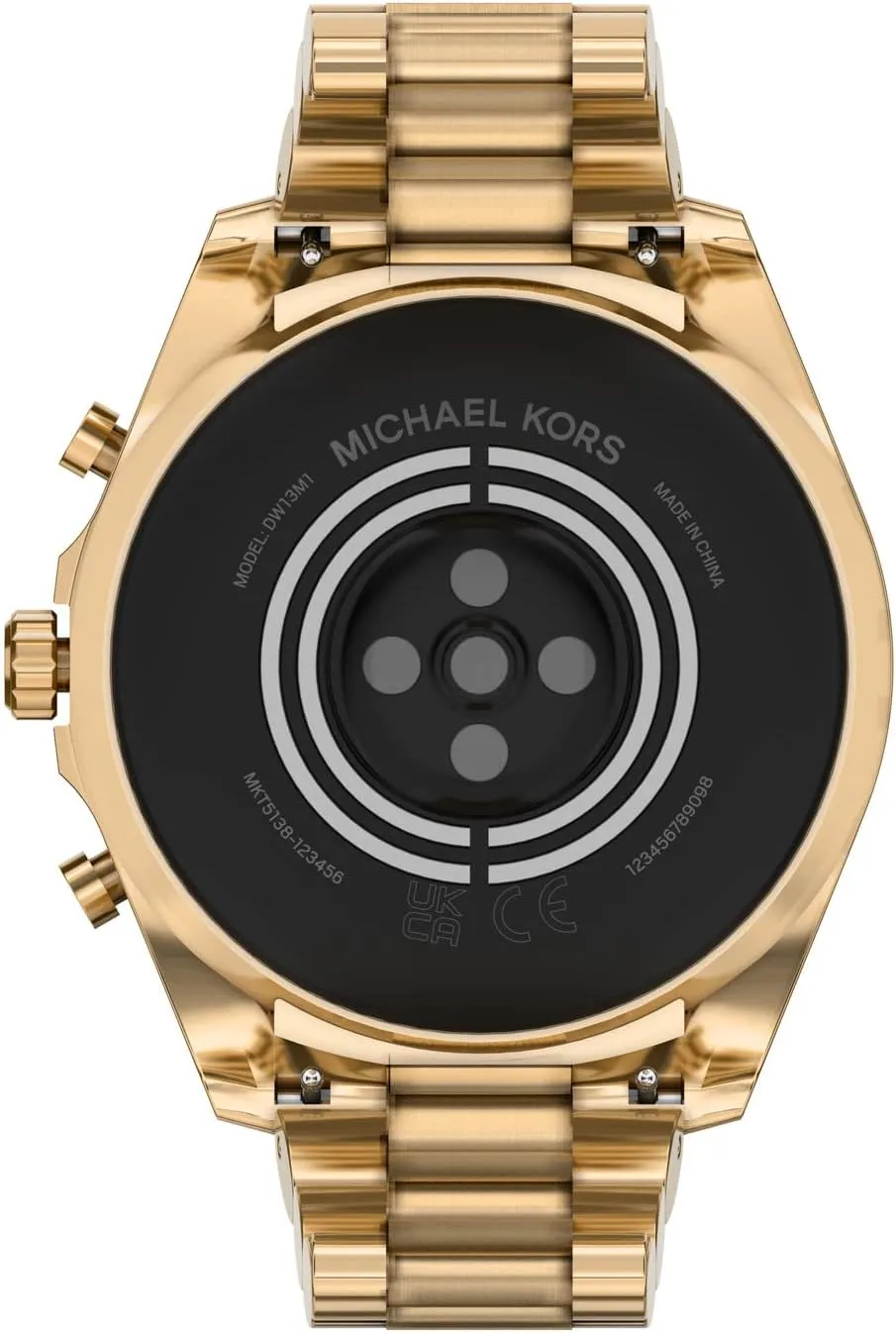 Michael Kors Men's or Women's Gen 6 44mm Touchscreen Smart Watch with Alexa Built-In, Fitness Tracker, Sleep Tracker, GPS, Music Control, Smartphone Notifications (Model: MKT5138V)