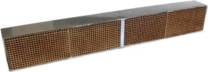 Midwest Hearth Wood Stove Catalytic Combustor Replacement Catalyst FPX Fireplace Xtrordinair Hybrid Fyre (3.1" x 20.5" x 2" Ceramic) Made in USA