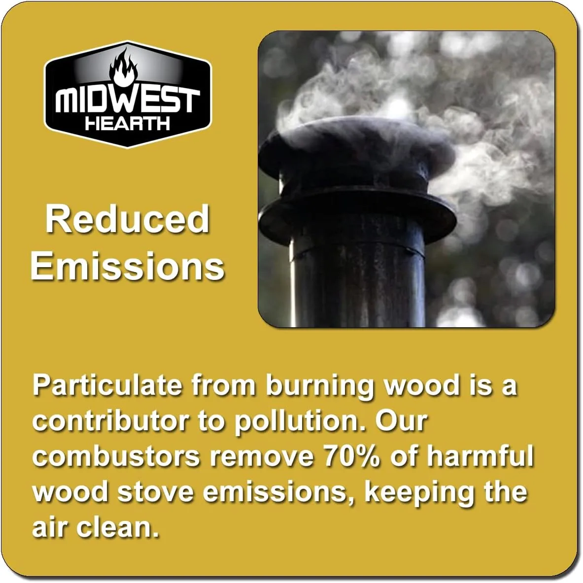 Midwest Hearth Wood Stove Catalytic Combustor Replacement Catalyst FPX Fireplace Xtrordinair Hybrid Fyre (3.1" x 20.5" x 2" Ceramic) Made in USA