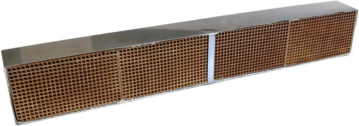Midwest Hearth Wood Stove Catalytic Combustor Replacement Catalyst FPX Fireplace Xtrordinair Hybrid Fyre (3.1" x 20.5" x 2" Ceramic) Made in USA