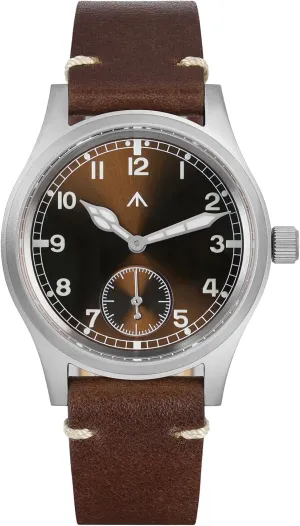 Militado D12 Military Mens Watch VD78 Quartz Sapphire Crystal C3 Super Luminous 36mm Dial Military-Style Dress Watches, 100M Waterproof