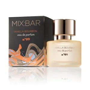 MIX:BAR Vanilla Bourbon EDP Eau De Perfum - Long-Lasting Perfume for Women & Everyday Wear, Paraben Free, Clean Ingredients, Fragrance - Spray 1.7 fl oz