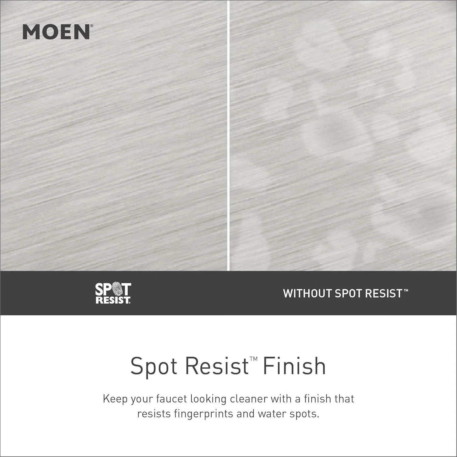 Moen 20091SRN 5-Setting Hand Held Brushed Nickel Spot Resist Shower Head, 2.5 GPM