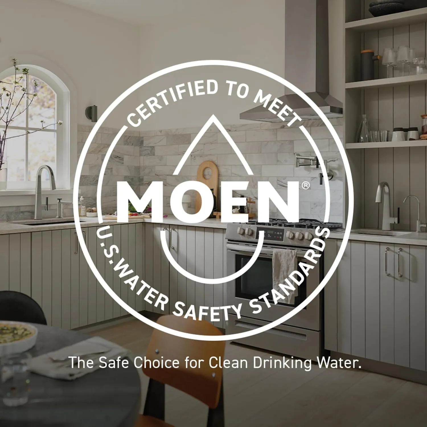 Moen Modern Spot Resist Stainless Wall Mount Swing Arm Folding Pot Filler, Double Jointed Kitchen Faucet, S665SRS