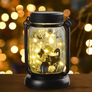 Mother‘s Day Gift Solar Lantern Cat and Dog Solar Garden Lights, Cat Gift for Women for Mother/Grandma/Women, Dog Lover Garden Yard , Pet lamp Decor,Waterproof Mom Lanterns