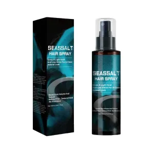 Multi-Functional Seasaltt Spray For Hair,Seasaltt HairSpray For Straight,CurlyHair,HairTextureSpray For Hair & Beards,Dry Texture Spray For Hair Volume,Long-Lasting Styling,Anti-Frizz,Moisturizes