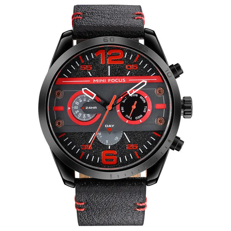 Multifunctional Waterproof Men's Quartz Watch