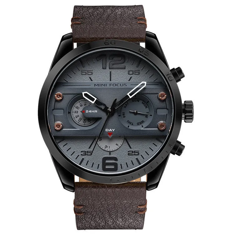 Multifunctional Waterproof Men's Quartz Watch