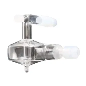 N8145120 Quartz Baffled Cyclonic Spray Chamber with Gas Port