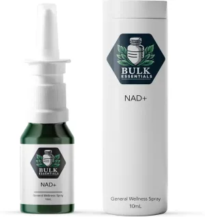 NAD  Spray | 100 Sprays | Nicotinamide Adenine Dinucleotide | NAD  | 100% Pure & USA Made | 2.5mg Per Spray to Support Wellbeing