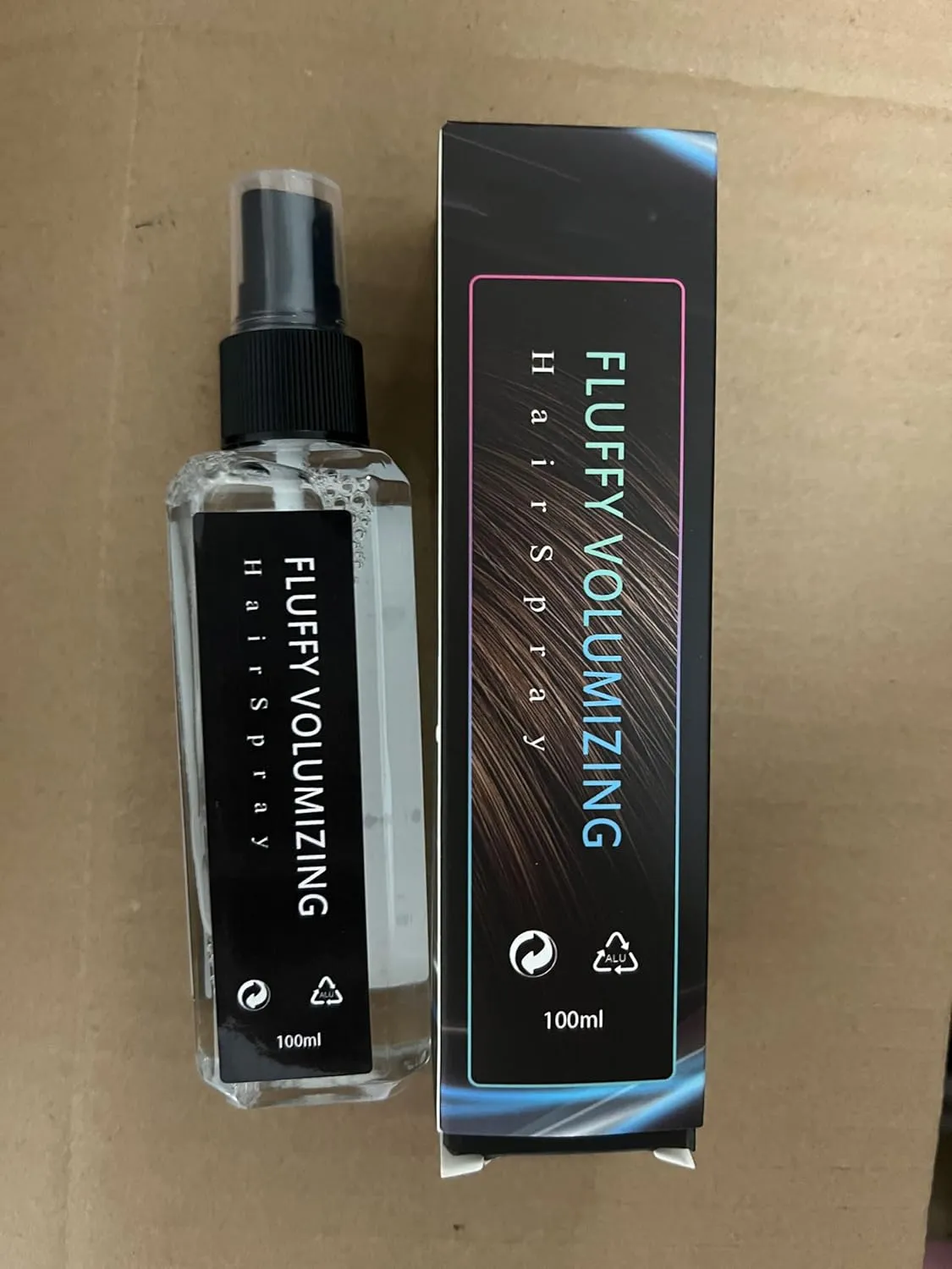 Natural Plant Protein Hair Thickening Spray,Fluffy Volumizing Hair Spray,Magic Volume Hairspray,Hair Thickener Spray,Protein Spray For Hair,Non Sticky Hair Spray For Volume (100 ml,2PCS)