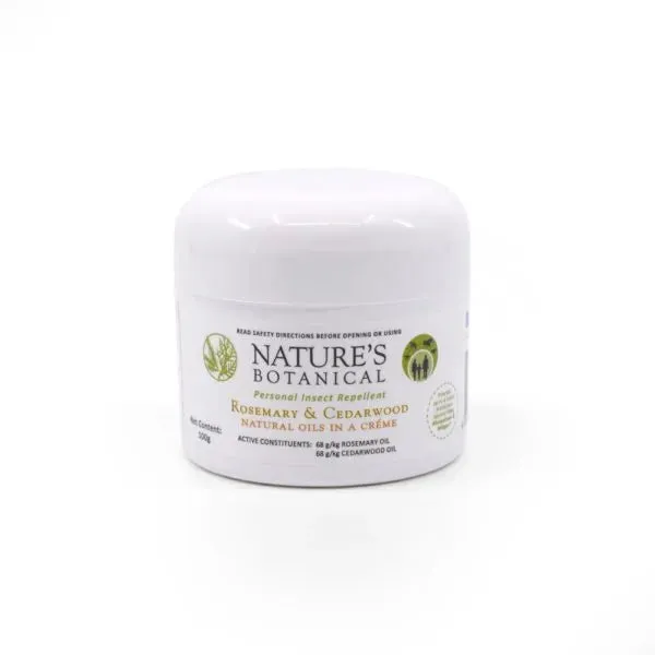 Nature's Botanical Rosemary & Cedarwood Creme - Insect Repellent