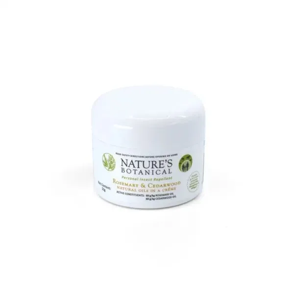 Nature's Botanical Rosemary & Cedarwood Creme - Insect Repellent