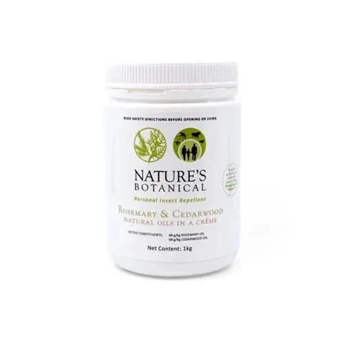 Nature's Botanical Rosemary & Cedarwood Creme - Insect Repellent