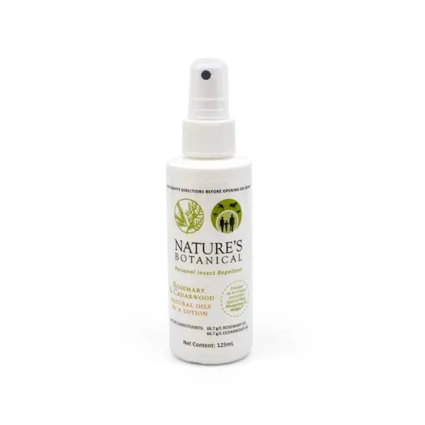Nature's Botanical Rosemary & Cedarwood Lotion - Insect Repellent