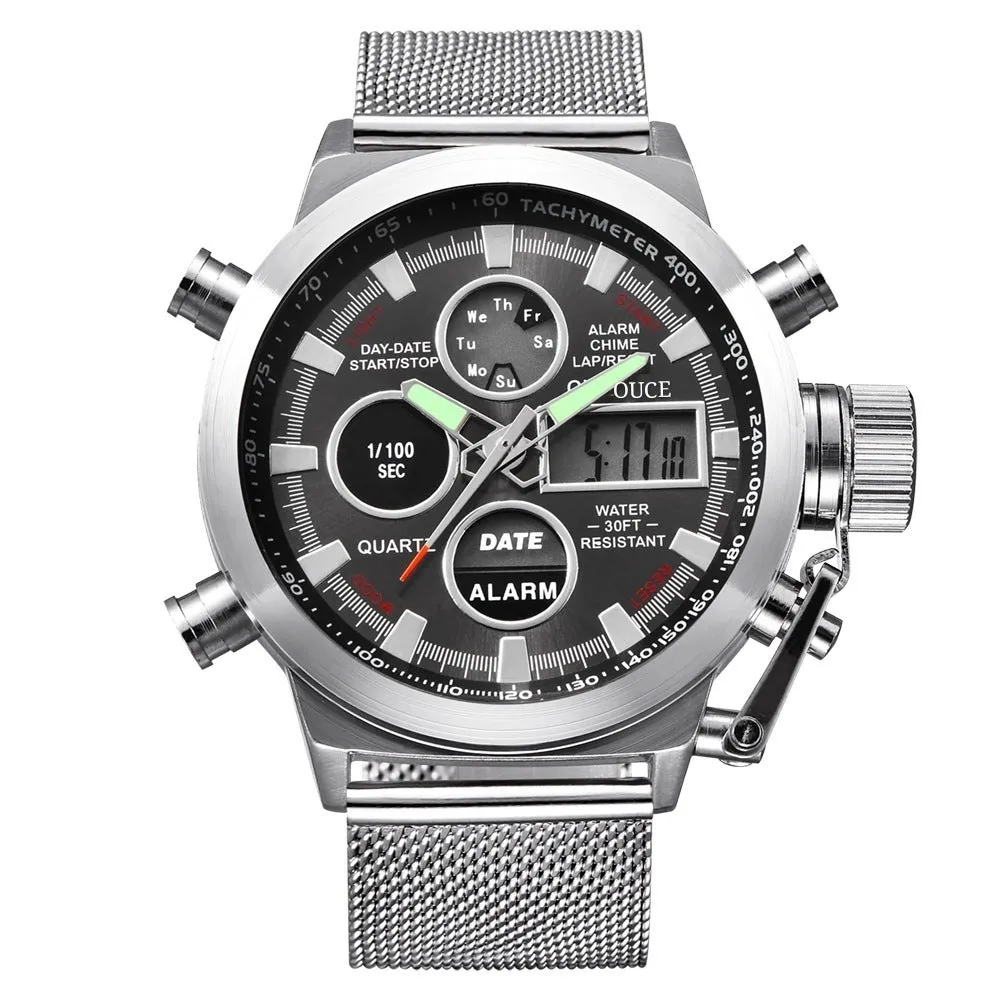 New Men's Belt Electronic Watch