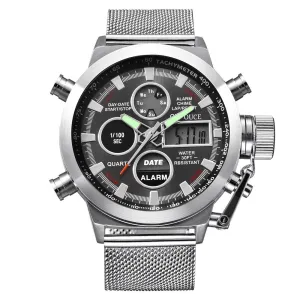 New Men's Belt Electronic Watch