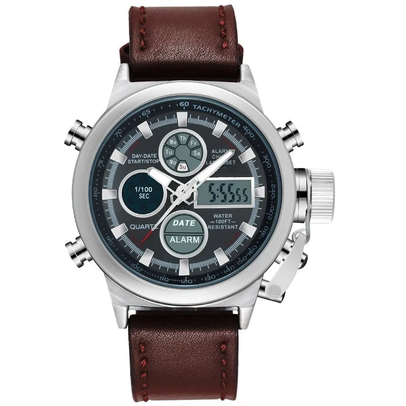 New Men's Belt Electronic Watch