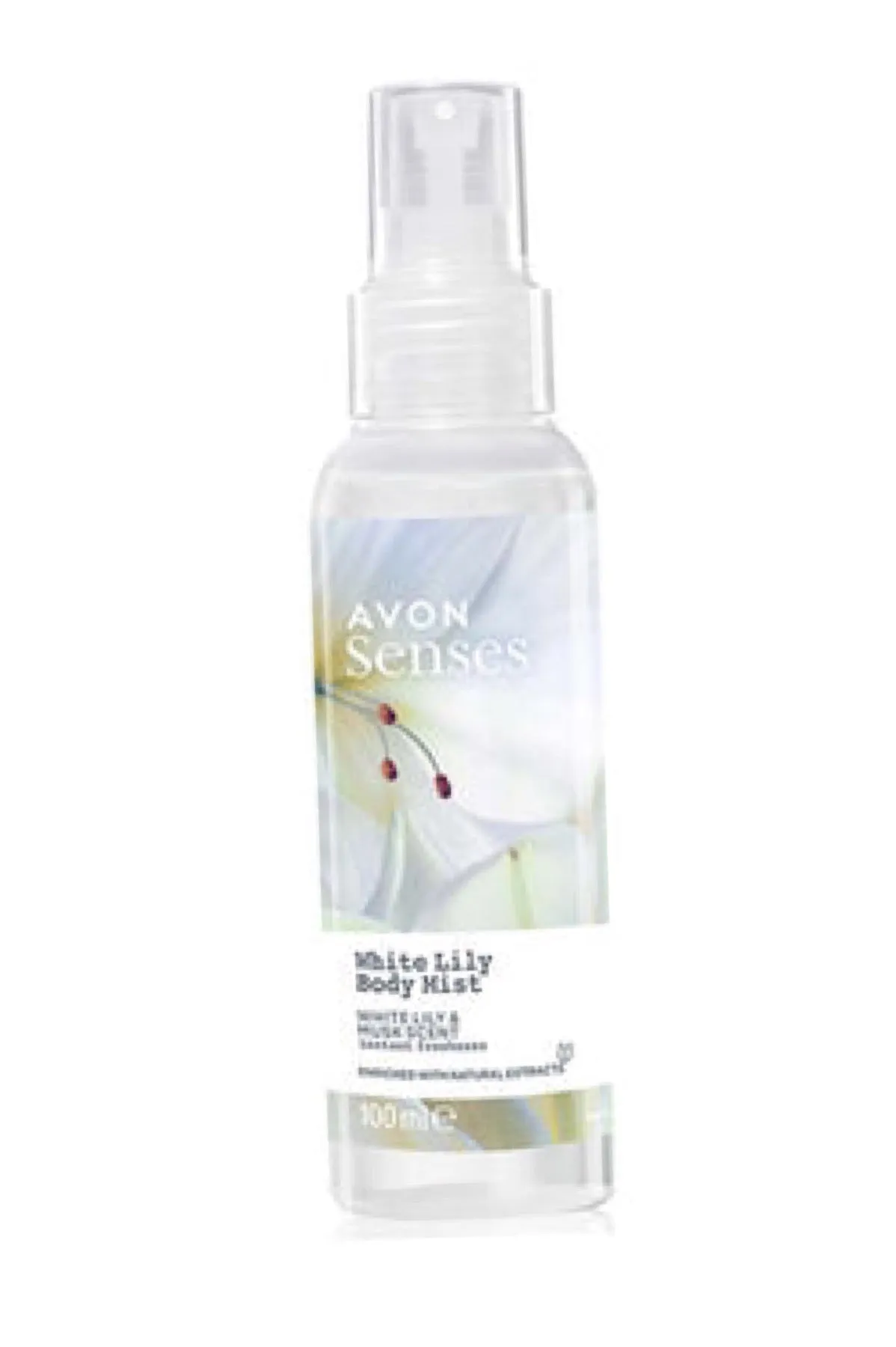 New Senses White Lily Body Mist - 100ml White Lily & Musk Scent