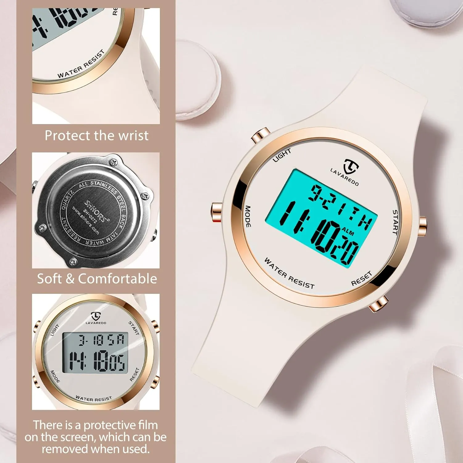 NN BEN NEVIS Watches for Women, Digital Watch Womens Outdoor Sport with Alarm/Stopwatch/Chronograph/Back Light, Gifts for Teen Girls/Women
