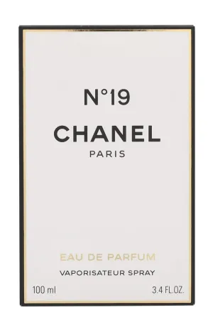 No. 19 by Chanel for Women, Eau De Parfum Spray, 3.4 Ounce