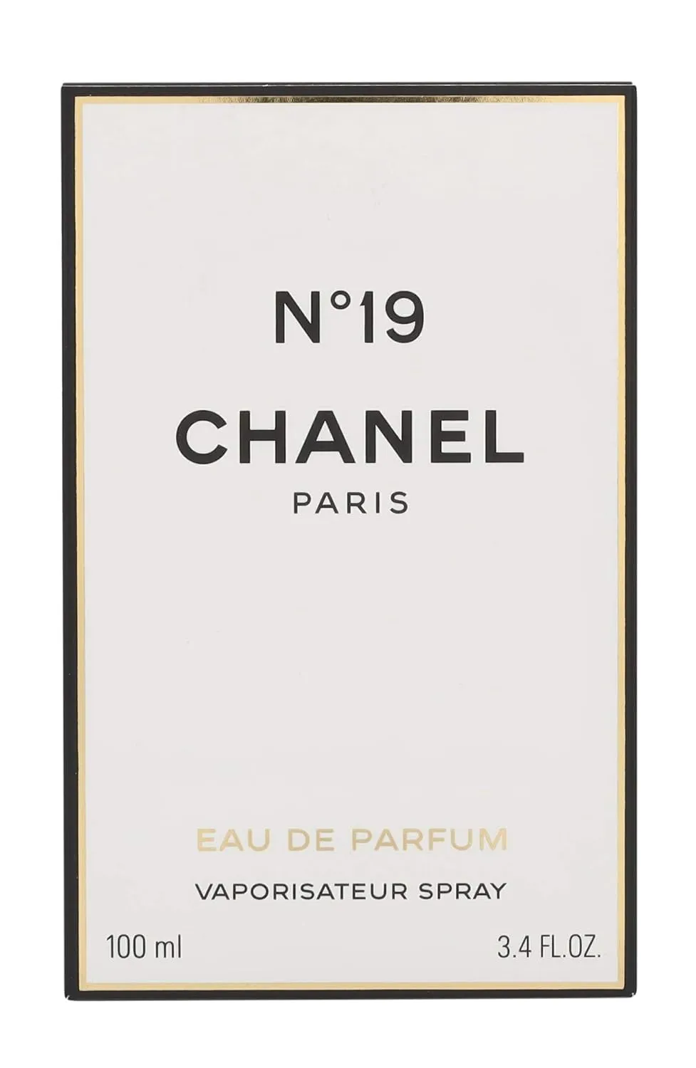 No. 19 by Chanel for Women, Eau De Parfum Spray, 3.4 Ounce