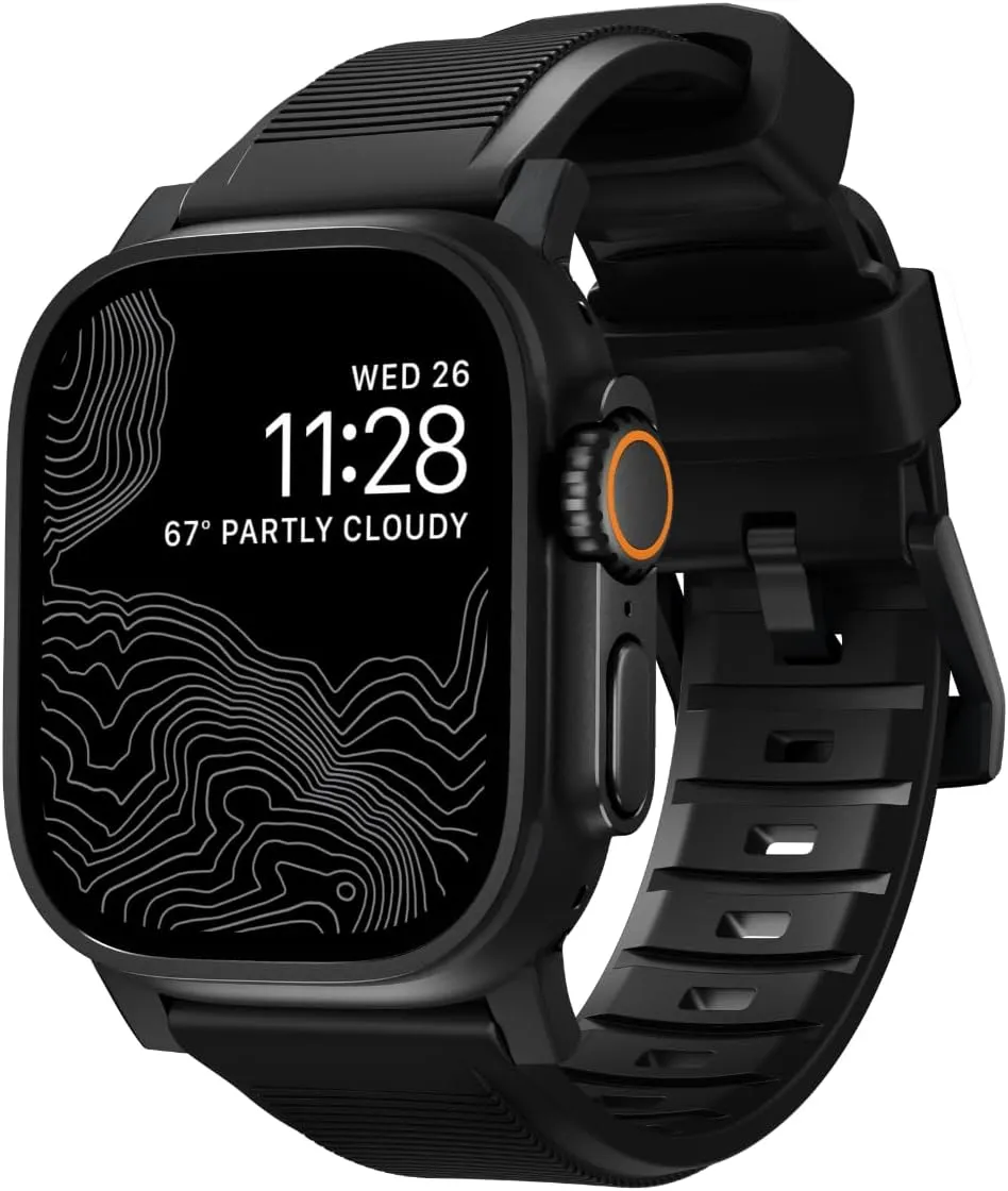 NOMAD Rugged Band 45mm Black