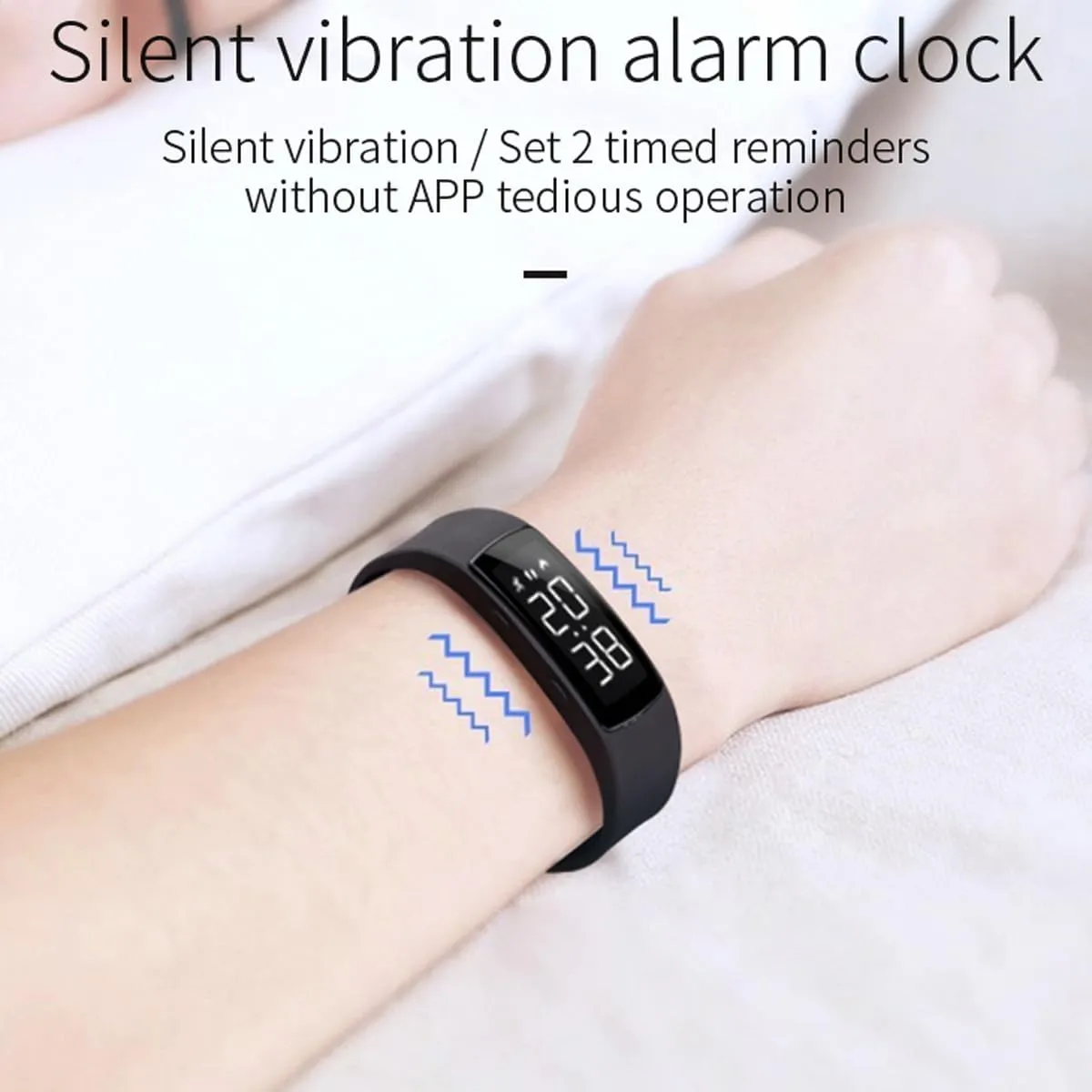Non Bluetooth Fitness Tracker Pedometer Watch Step Counter Activity Tracker Sleep Monitor Alarm Clock Stopwatch Digital Waterproof Fitness Watch for Men Women