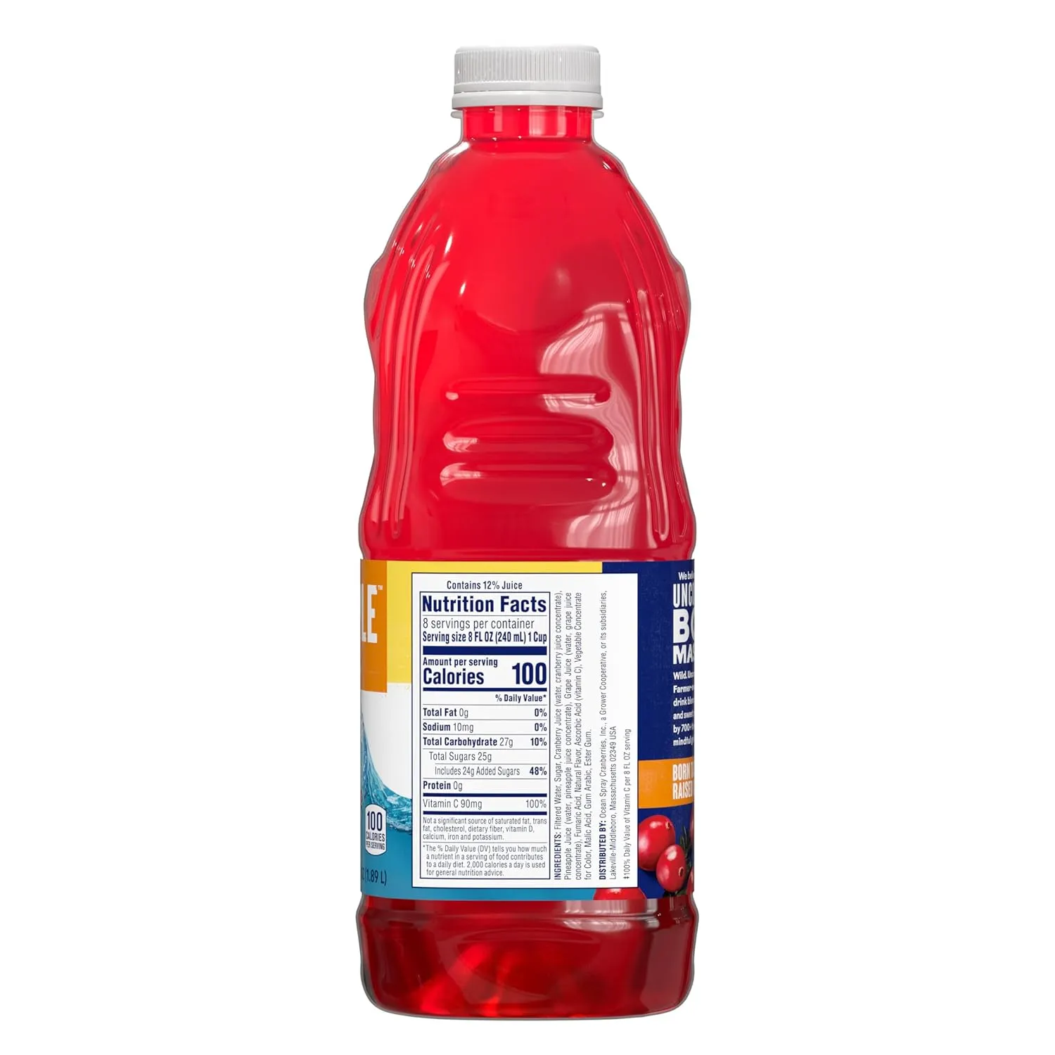 Ocean Spray® Cran-Pineapple™ Cranberry Pineapple Juice Drink, 64 Fl Oz Bottle (Pack of 8)