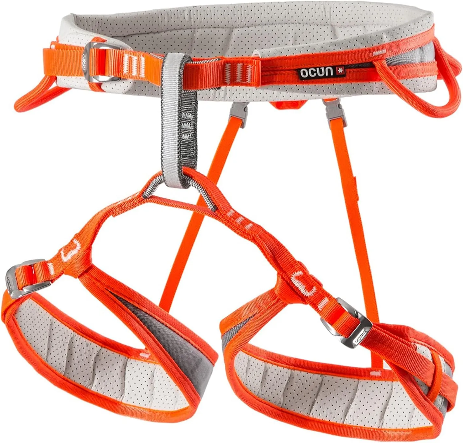 Ocun Neon 3 Climbing Sport Harness I Lightweight, Three Buckle Rock Climbing Harness