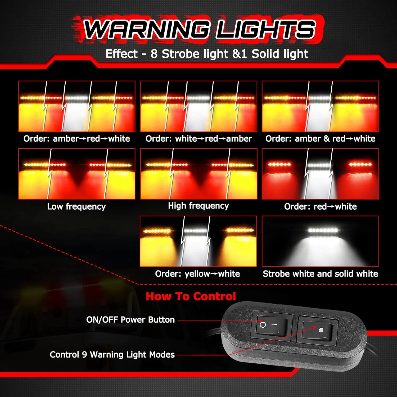 OFFROADTOWN 37 Inch Slim LED Chase Bar Rear LED Strobe Light Bar with Turn Signal Reverse Brake Light Strobe Bars Chase Bars for Can-am Maverick X3, Polaris RZR XP PRO/900/1000, UTV Side by Sides