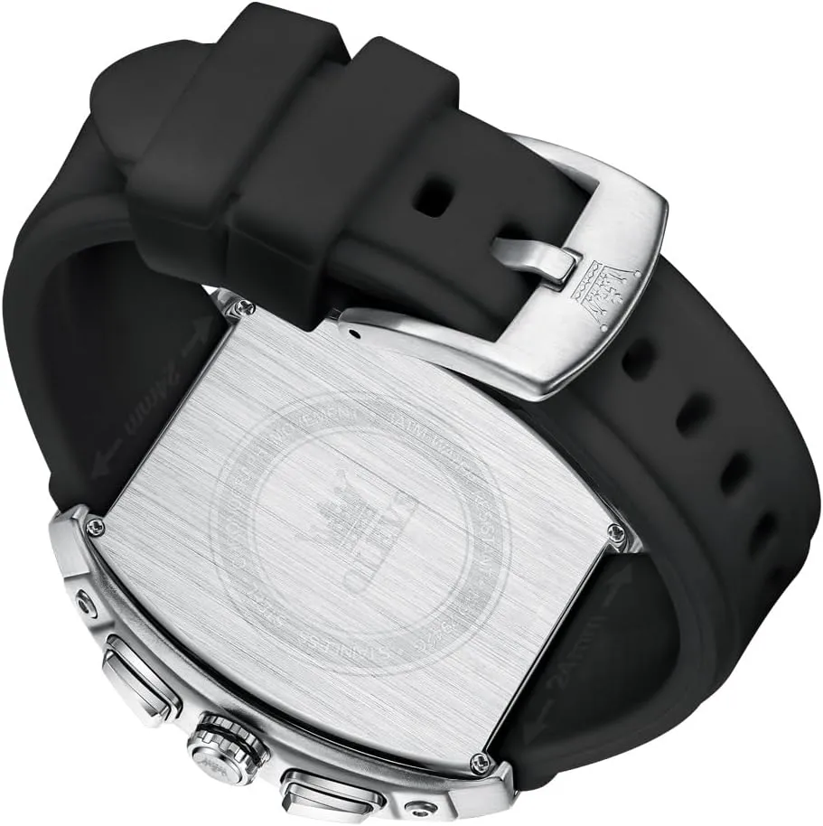 OLEVS Mens Watches Chronograph Waterproof Luminous Silicon Strap Multifunction Watches for Men Quartz Business Calendar Men Wrist Watch
