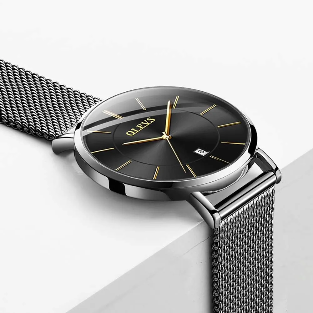 OLEVS Womens Watches Minimalist with Fashion Rose Gold Lady Female Wrist Watch Waterproof Analog Quartz Date