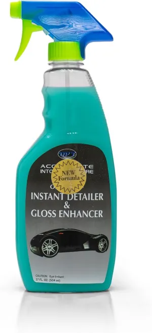 Optimum Instant Detailer and Gloss Enhancer - 17 Oz., Quick Detailer Spray for Superior Car Shine, Detail Spray Safe for Cars, Trucks, Motorcycles, RV's and More