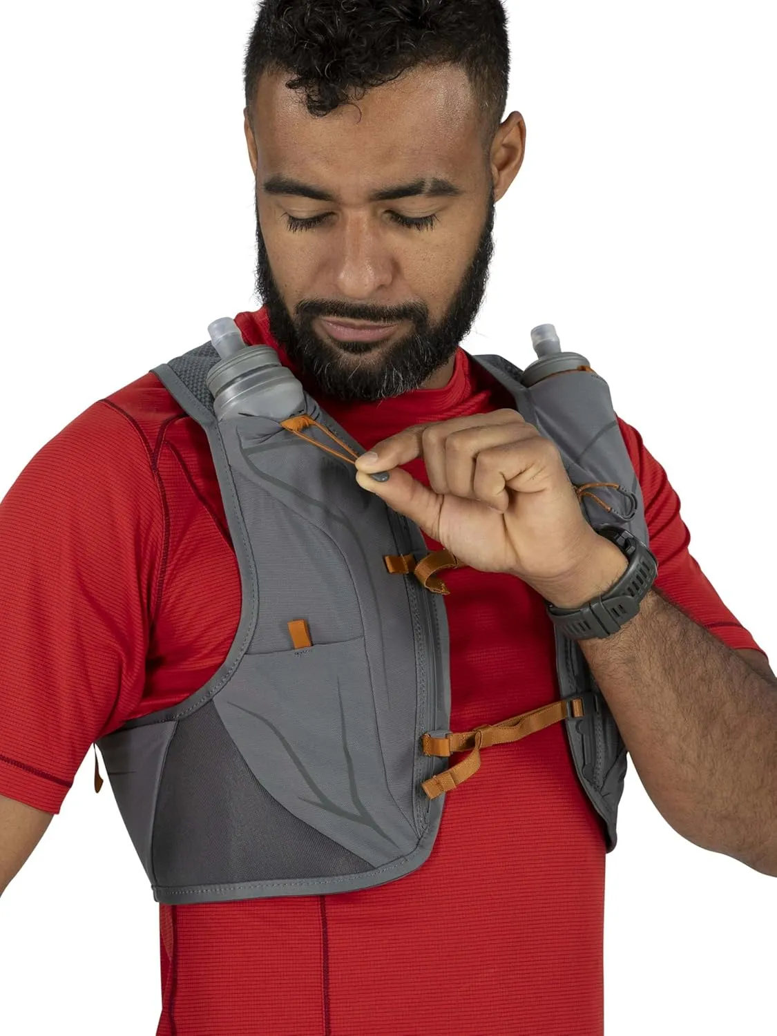 Osprey Duro LT Men's Running Hydration Vest with Hydraulics Soft Flasks
