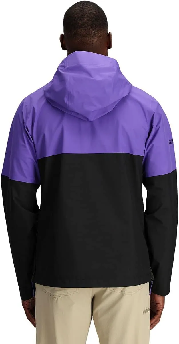 Outdoor Research Men’s Foray II Jacket – Waterproof & Windproof Hooded Rain Coat