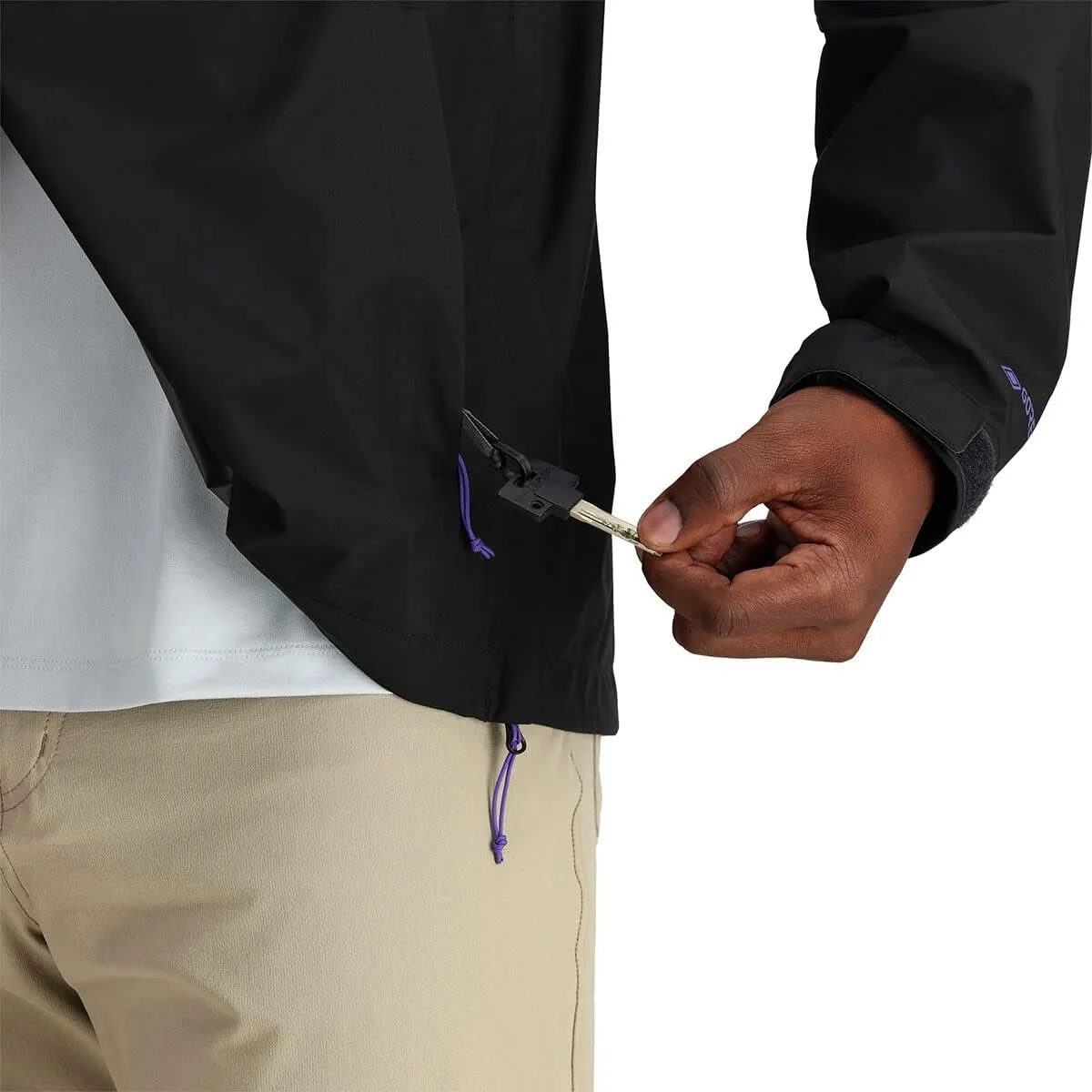 Outdoor Research Men’s Foray II Jacket – Waterproof & Windproof Hooded Rain Coat