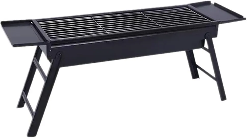 Outdoor Smokeless Barbecue Grill Rack for Home Folding Multifunctional Charcoal Grill Stove