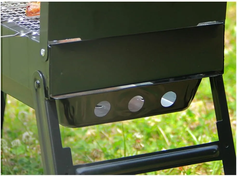 Outdoor Smokeless Barbecue Grill Rack for Home Folding Multifunctional Charcoal Grill Stove