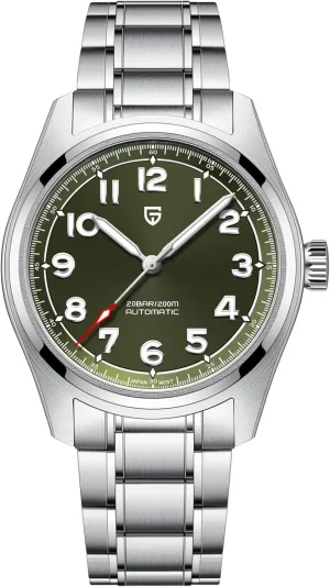 Pagani Design Watches Men Japanese NH35 Movement Automatic Dive Mechanical Sport Waterproof Sapphire Glass Stainless Steel Wrist Watch