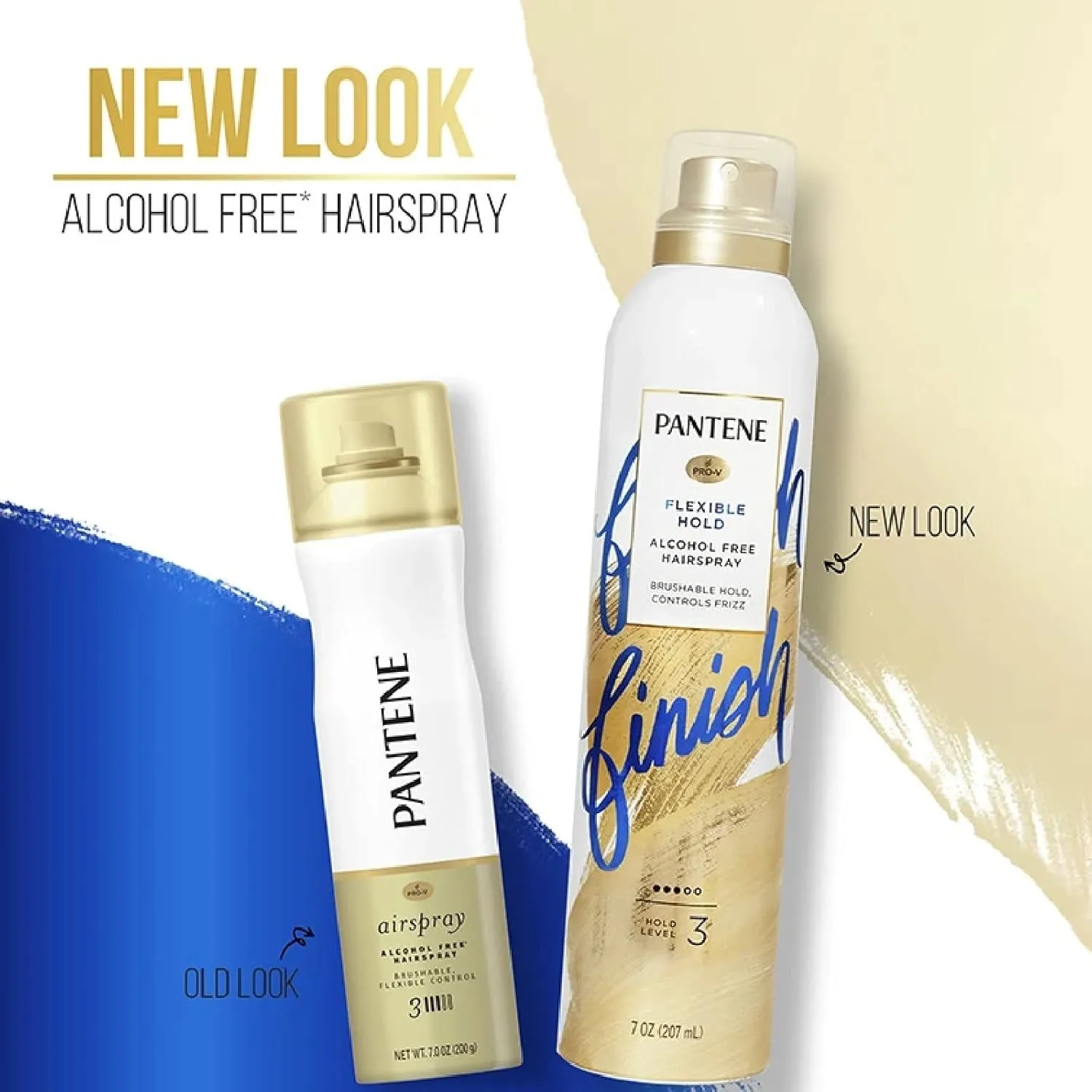 Pantene Air Spray 3 Dot Hair Spray Brushable Strong Hold 7 Ounce (207ml) (2 Pack)