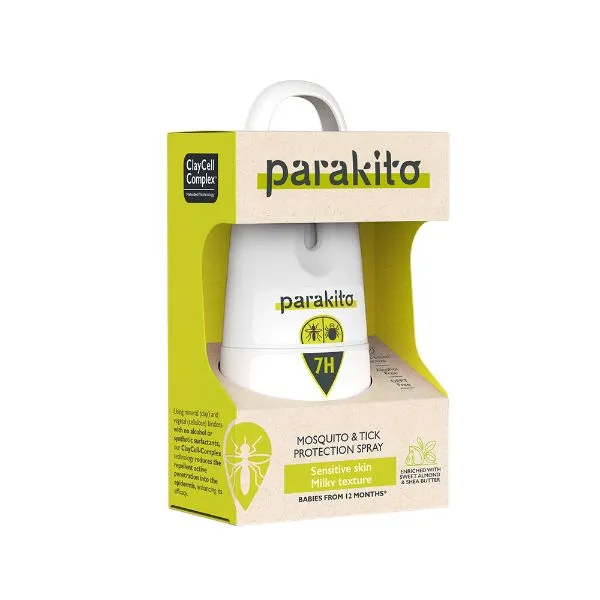PARAKITO - Mosquito & Tick Protection Spray - Sensitive Skin
