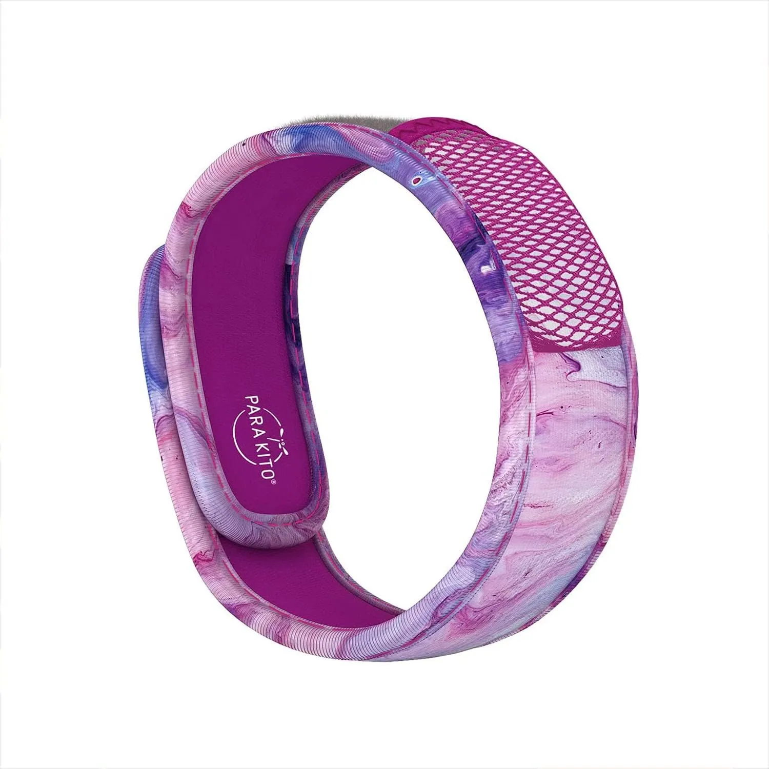PARA'KITO Mosquito Insect & Bug Protection Wristband - Mosquito Stickers, Bug Spray Alternative Essentials for Beach, Camping, Desert Hiking, Christmas Bonfires - Natural Essential Oils (Saturn)