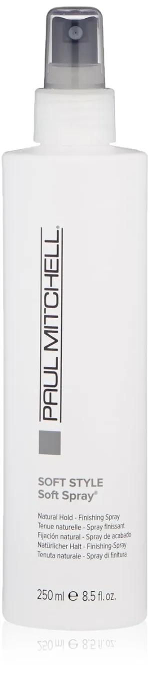 Paul Mitchell Soft Spray, Natural Hold, Touchable Finish Hairspray, For All Hair Types,