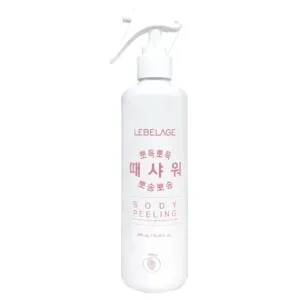 Peach Body Peeling Spray – Moisturizing & Exfoliating Spray for Smooth Skin, Gentle Dead Skin Remover, Deep Cleansing, 300ml (10.14 fl oz)