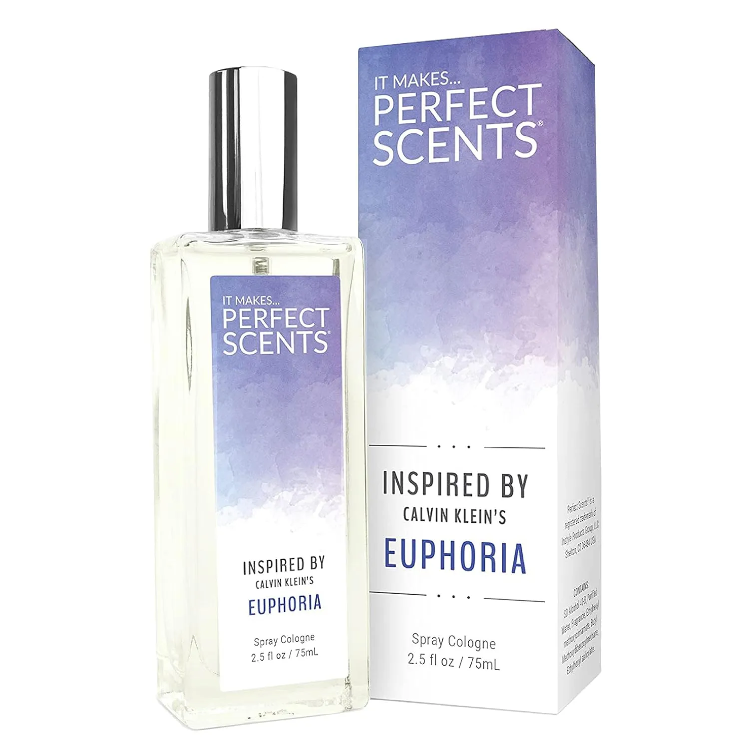 Perfect Scents Fragrances | Euphoria | Women’s Eau de Toilette | Paraben Free | Never Tested on Animals | 2.5 Fluid Ounces