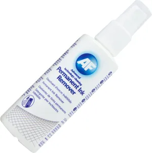 Permanent Ink Remove Spray for Permanent Marker Pen or Biro from Whiteboards - 125ml
